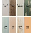 Bella Group Australia Panels Door Colours , Almond Silk, Charcoal Ash, Embossed Almond, Heritage, Light Moon, Tidal Oak, White Teak, Raw HDF